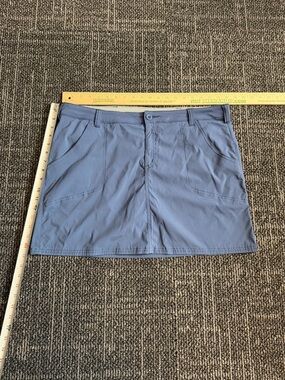 World Wide Sportsman Women Blue Skort Size 16
